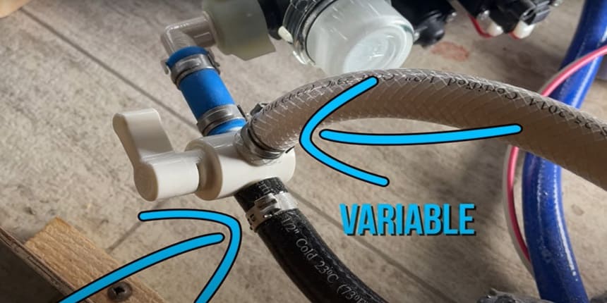 Dometic rv water heater bypass valve position