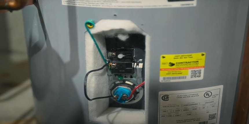 electric hot water heater temperature settings top and bottom