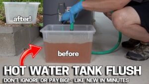 No Hot Water After Flushing Water Heater
