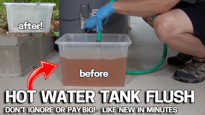 No Hot Water After Flushing Water Heater