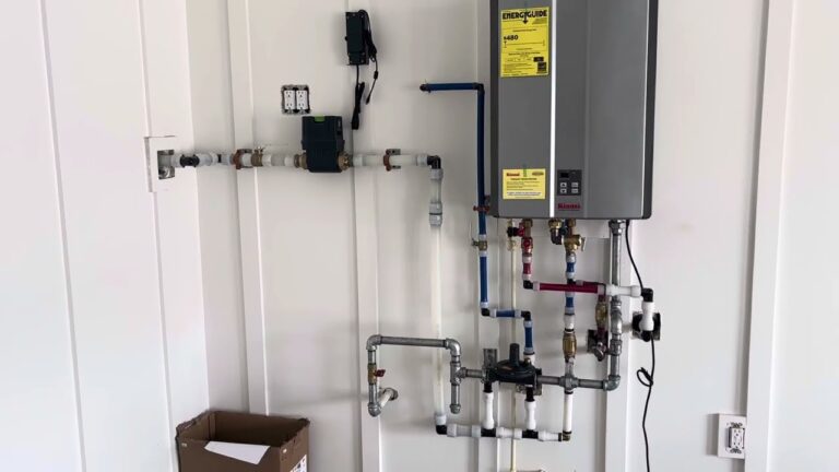 Rinnai Tankless Water Heater Installation