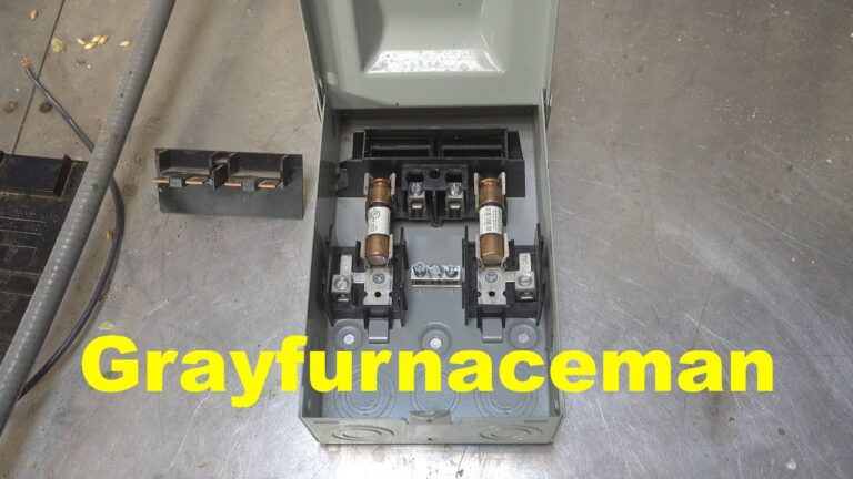 Water Heater Fuse Location