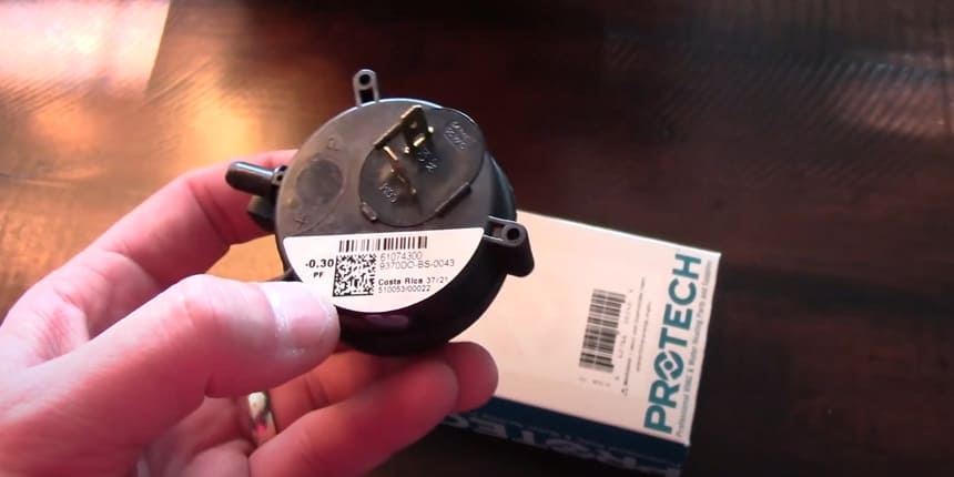 water heater pressure switch problems