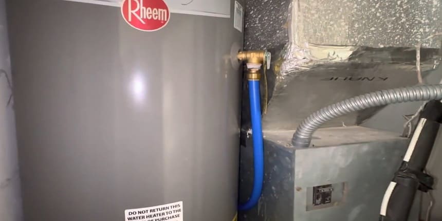 hot water heater pex fittings