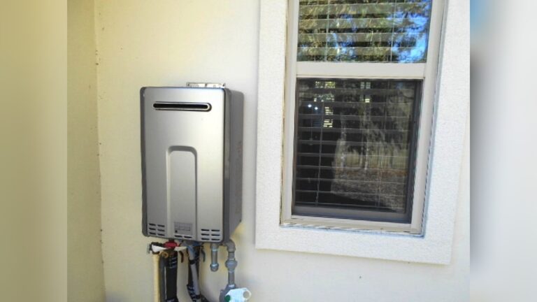 Outdoor Tankless Water Heater Distance from Window
