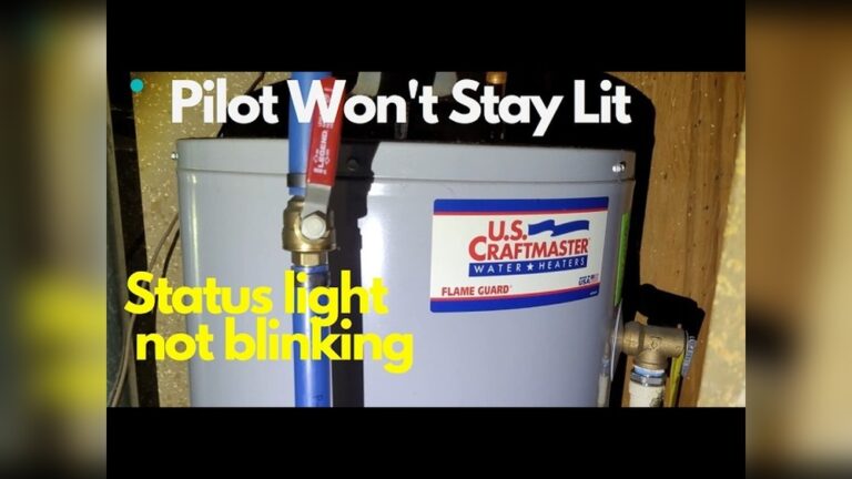 Us Craftmaster Water Heater Troubleshooting