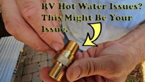Rv Hot Water Heater Check Valve Location