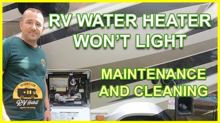 Rv Propane Water Heater Won'T Light