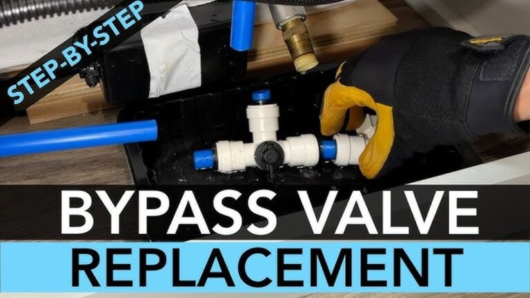 Rv Water Heater Bypass Valve Leaking