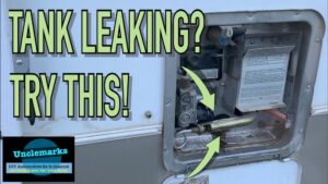Rv Water Heater Leaking Outside