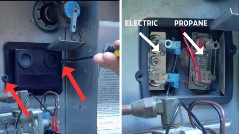 Rv Water Heater Thermostat Location