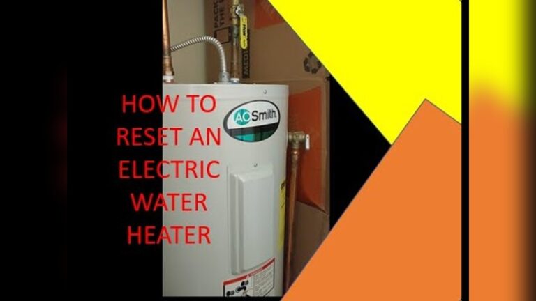 Ao Smith Electric Water Heater Not Working