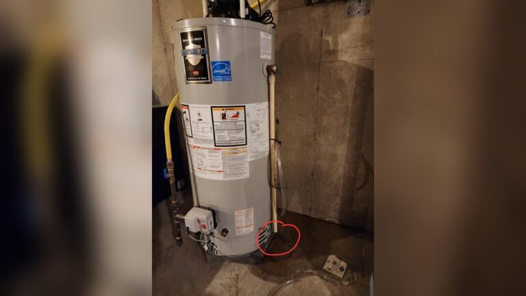 Gas Water Heater Pressure Relief Valve Leaking