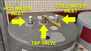 Hot Water Heater Leaking Water from the Top