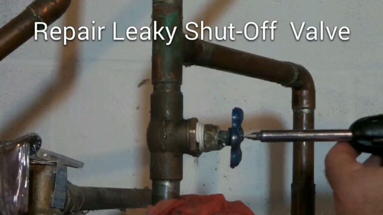 How to Replace Water Heater Shut off Valve