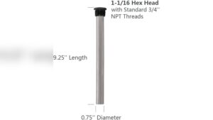 Rv Water Heater Anode Rod Thread Size
