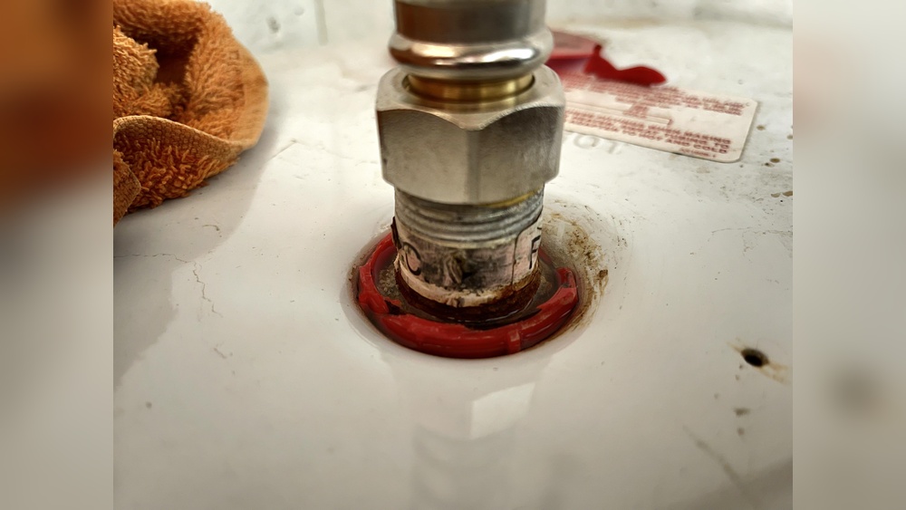 Water Heater Nipple Leaking