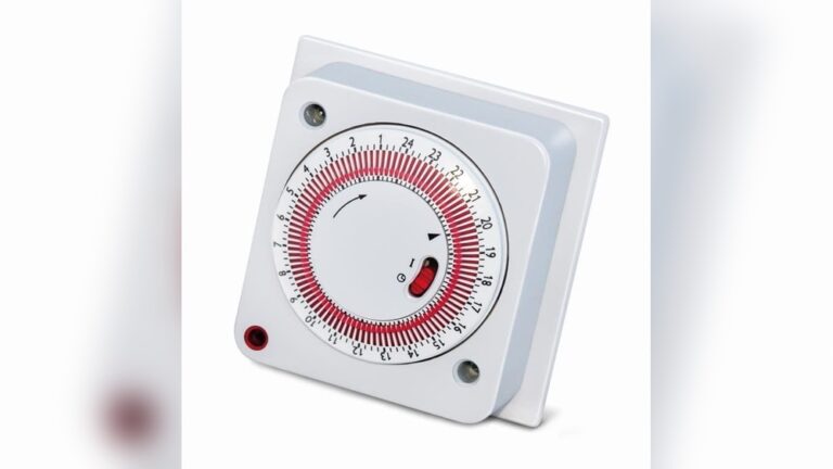 Water Heater Timer Settings