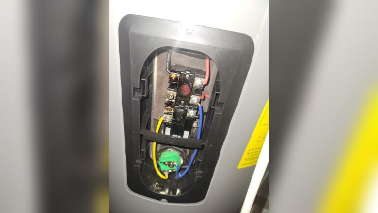 Water Heater Tripping Reset Button