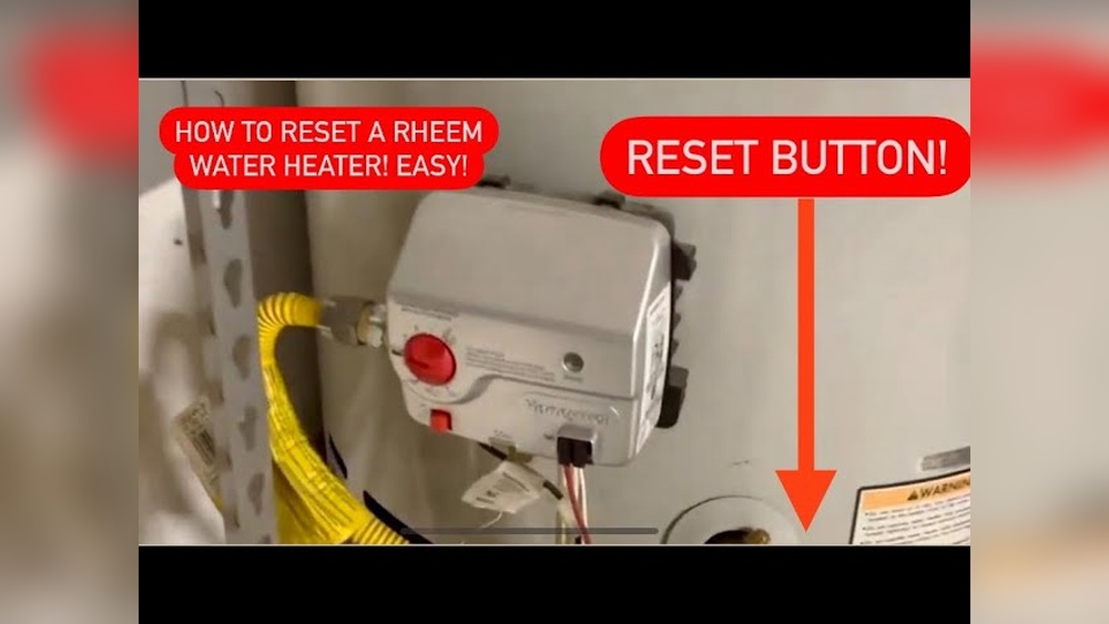 Whirlpool Gas Water Heater Reset Button