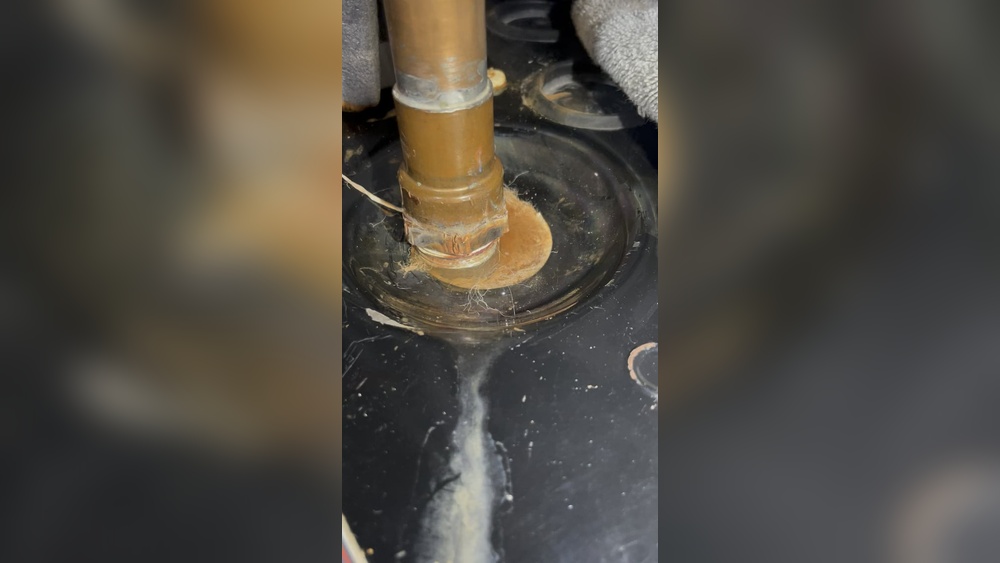 Whirlpool Water Heater Leaking from Top